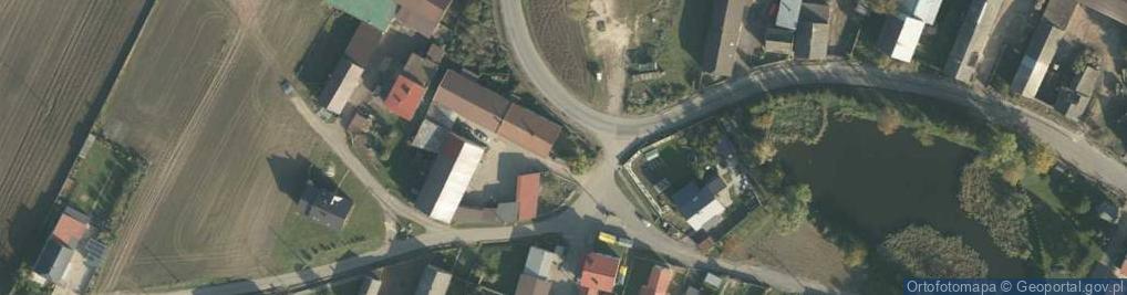 Zdjęcie satelitarne Wiejska ul.