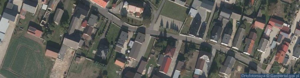 Zdjęcie satelitarne Wiejska ul.