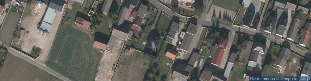 Zdjęcie satelitarne Wiejska ul.