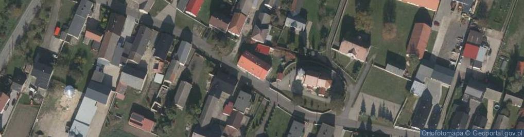 Zdjęcie satelitarne Wiejska ul.