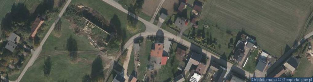 Zdjęcie satelitarne Wiejska ul.