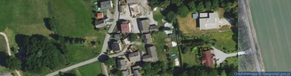 Zdjęcie satelitarne Wiejska ul.
