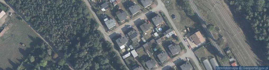 Zdjęcie satelitarne Wiosenna ul.