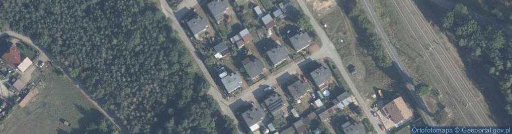 Zdjęcie satelitarne Wiosenna ul.