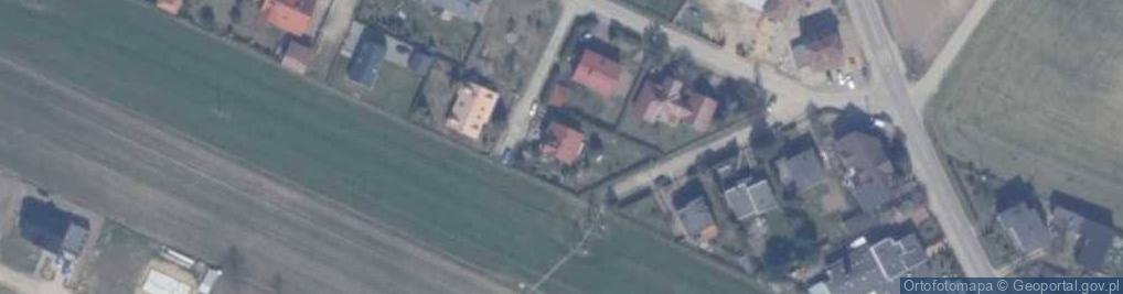 Zdjęcie satelitarne Wiosenna ul.