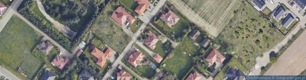 Zdjęcie satelitarne Wiosenna ul.
