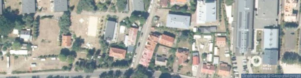 Zdjęcie satelitarne Wiosenna ul.