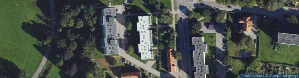 Zdjęcie satelitarne Wiejska ul.