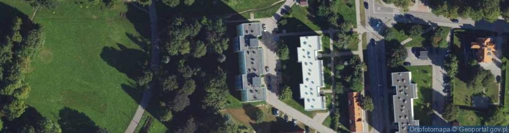 Zdjęcie satelitarne Wiejska ul.