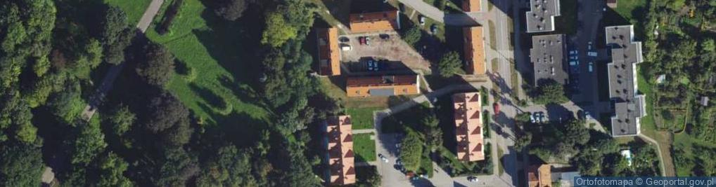 Zdjęcie satelitarne Wiejska ul.