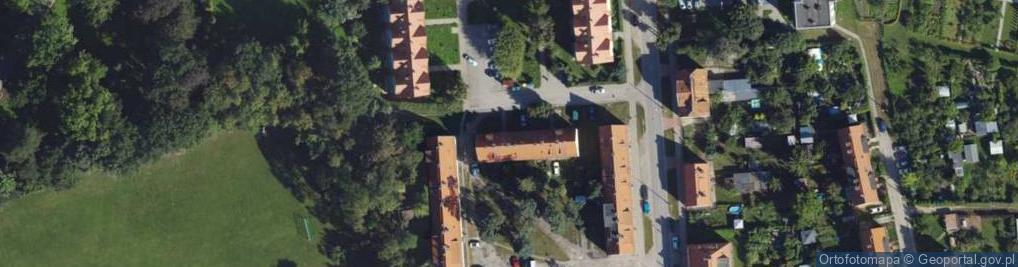 Zdjęcie satelitarne Wiejska ul.