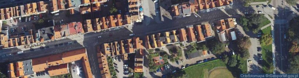 Zdjęcie satelitarne Wigilijna ul.