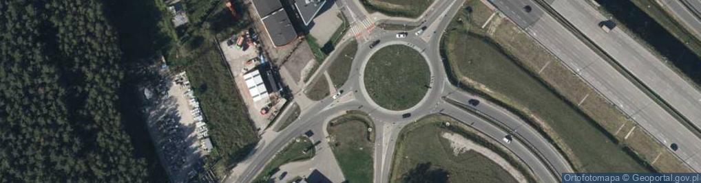Zdjęcie satelitarne Wiązowska ul.