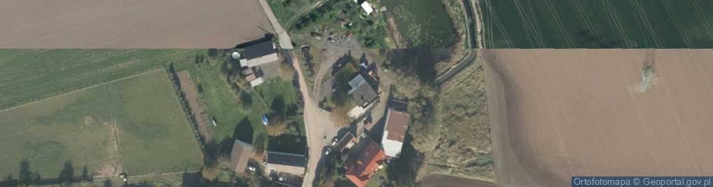 Zdjęcie satelitarne Wiejska ul.