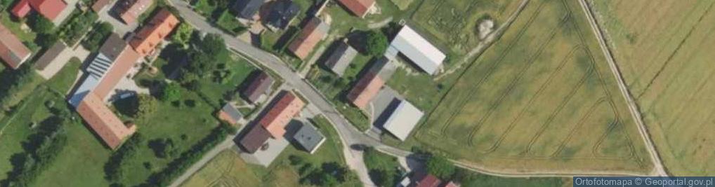 Zdjęcie satelitarne Wiejska ul.
