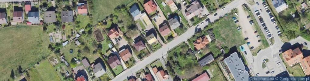 Zdjęcie satelitarne Wiejska ul.