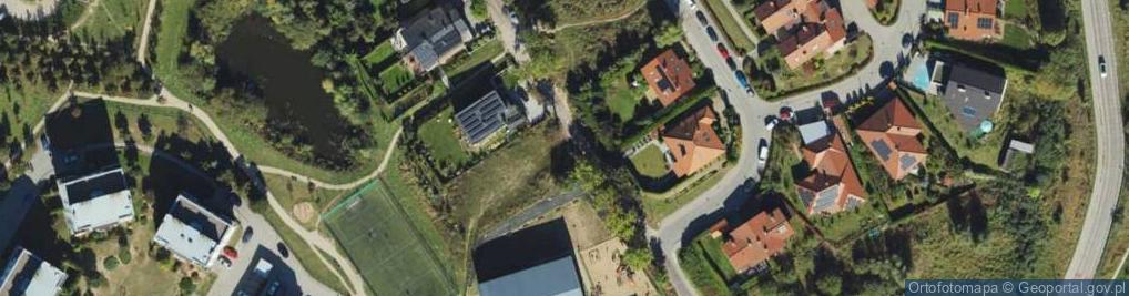 Zdjęcie satelitarne Wieżycka ul.