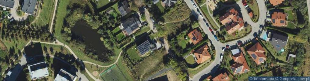Zdjęcie satelitarne Wieżycka ul.