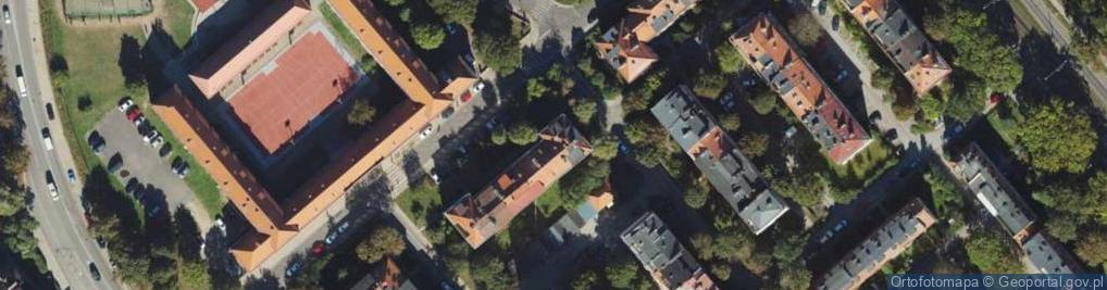 Zdjęcie satelitarne Wilka-Krzyżanowskiego, płk. ul.