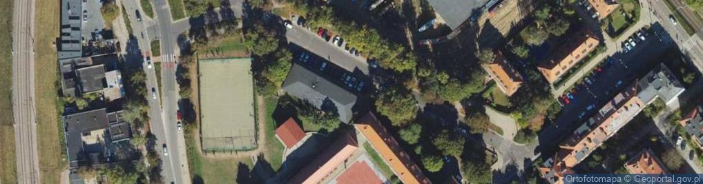 Zdjęcie satelitarne Wilka-Krzyżanowskiego, płk. ul.