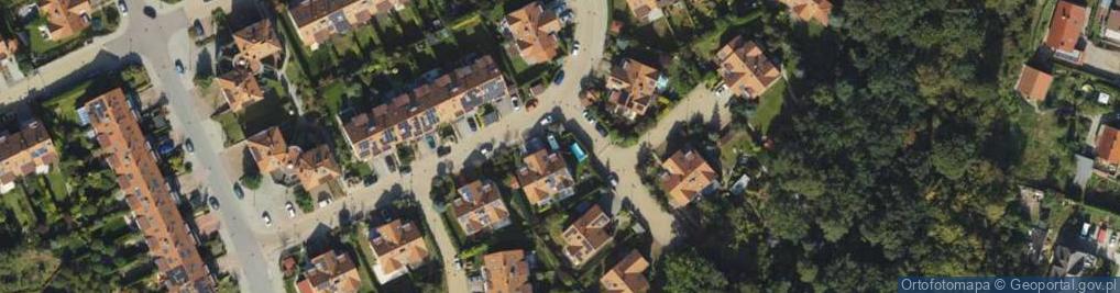Zdjęcie satelitarne Wichrowe Wzgórze ul.