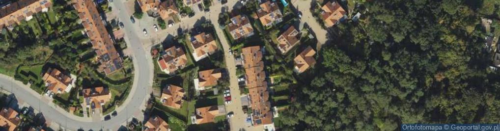 Zdjęcie satelitarne Wichrowe Wzgórze ul.