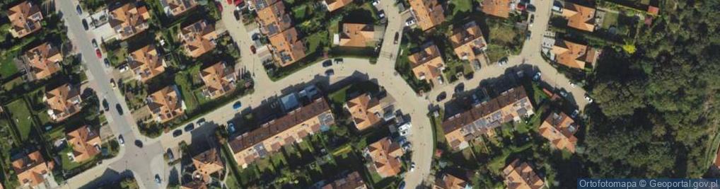 Zdjęcie satelitarne Wichrowe Wzgórze ul.