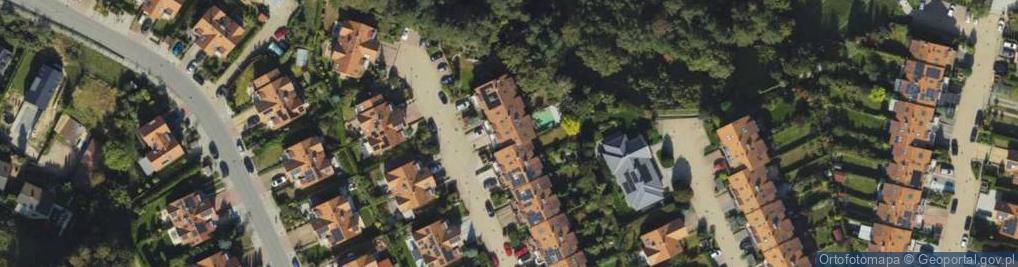 Zdjęcie satelitarne Wichrowe Wzgórze ul.