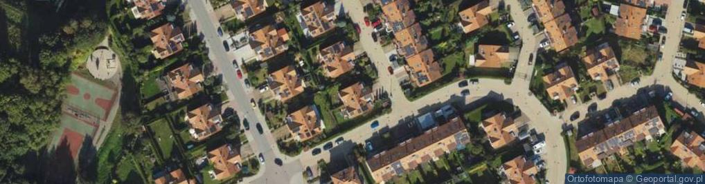 Zdjęcie satelitarne Wichrowe Wzgórze ul.