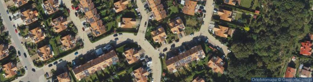 Zdjęcie satelitarne Wichrowe Wzgórze ul.