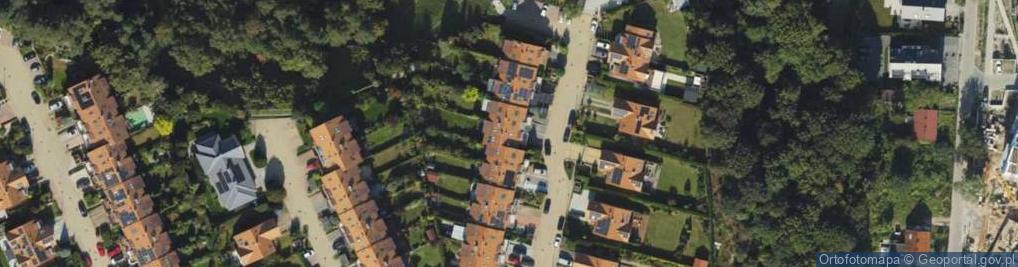 Zdjęcie satelitarne Wichrowe Wzgórze ul.