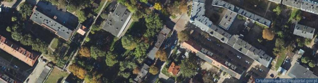 Zdjęcie satelitarne Wilków Morskich ul.