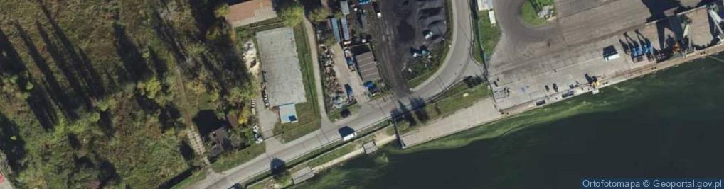 Zdjęcie satelitarne Wiślna ul.