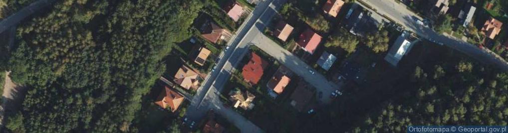 Zdjęcie satelitarne Wilcza ul.