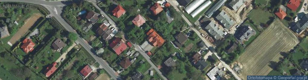 Zdjęcie satelitarne Wiśniowa ul.
