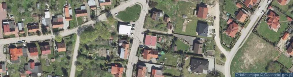 Zdjęcie satelitarne Wiejska ul.