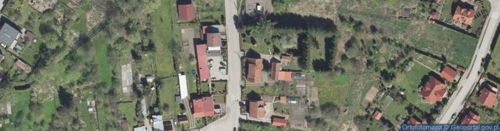 Zdjęcie satelitarne Wiejska ul.