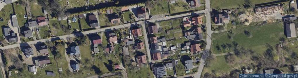Zdjęcie satelitarne Wiosenna ul.