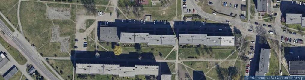 Zdjęcie satelitarne Wiślana ul.