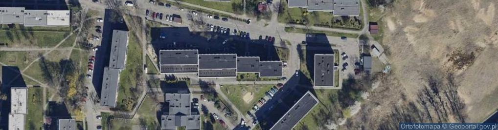 Zdjęcie satelitarne Wiślana ul.