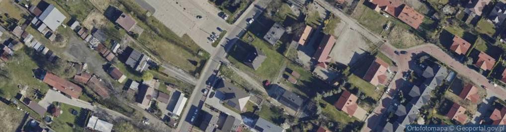 Zdjęcie satelitarne Wiejska ul.