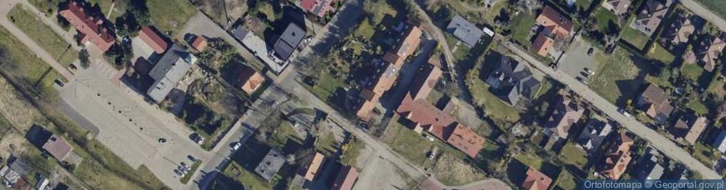 Zdjęcie satelitarne Wiejska ul.