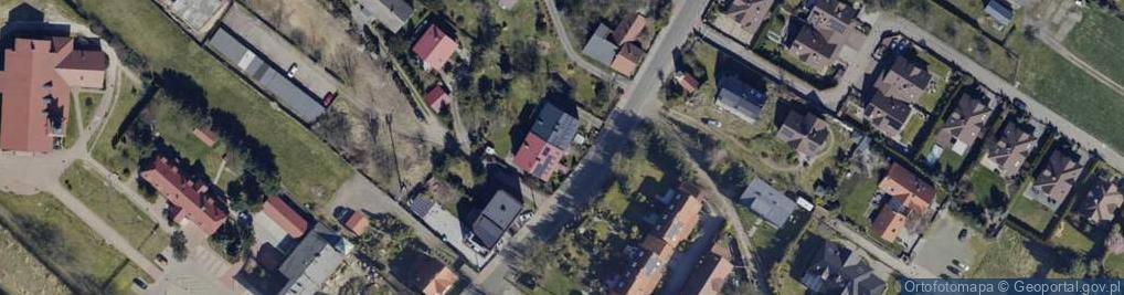 Zdjęcie satelitarne Wiejska ul.