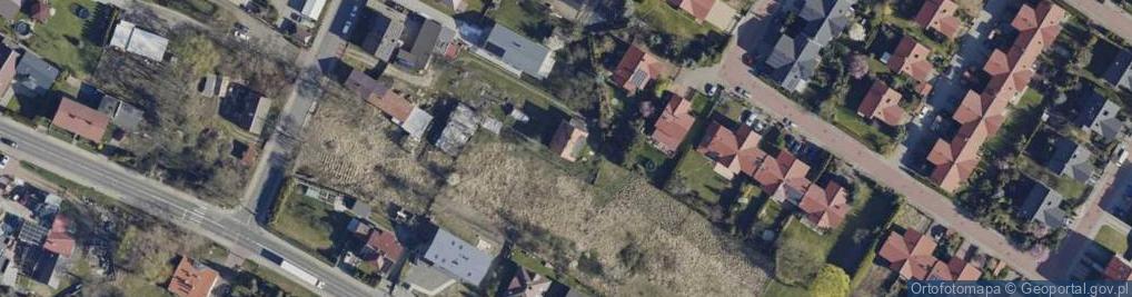 Zdjęcie satelitarne Wiejska ul.
