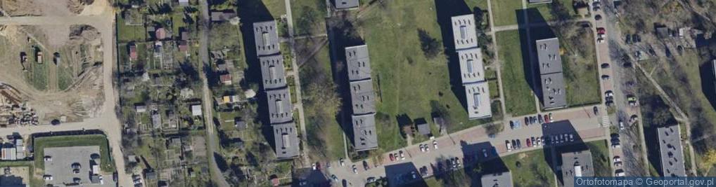 Zdjęcie satelitarne Wilgi ul.