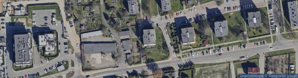 Zdjęcie satelitarne Wilgi ul.