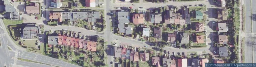 Zdjęcie satelitarne Wioślarska ul.