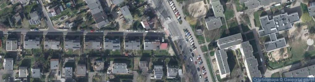 Zdjęcie satelitarne Wiśniowa ul.
