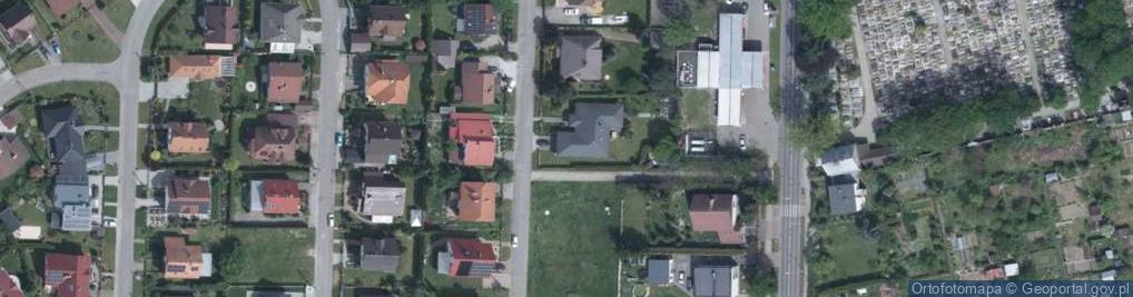 Zdjęcie satelitarne Wiązowa ul.