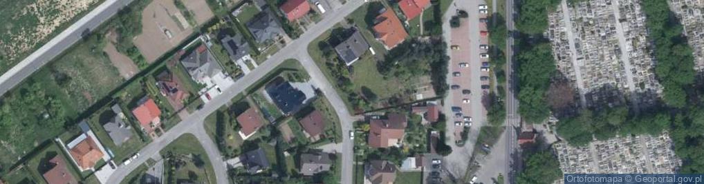 Zdjęcie satelitarne Wiązowa ul.